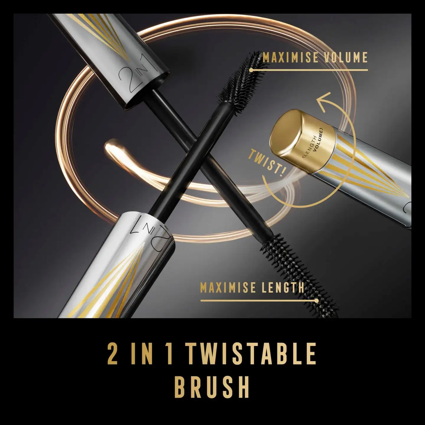 Max Factor Masterpiece 2in1 Mascara Black 7 ml ripsiväri - 3