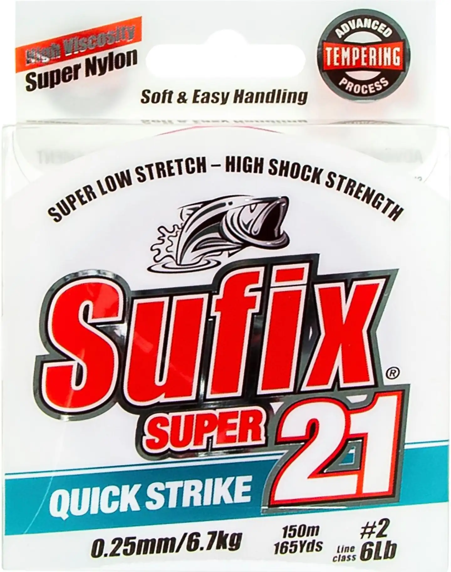 Sufix Super 21 150m 0,25mm/5.7kg pink -monofiilisiima