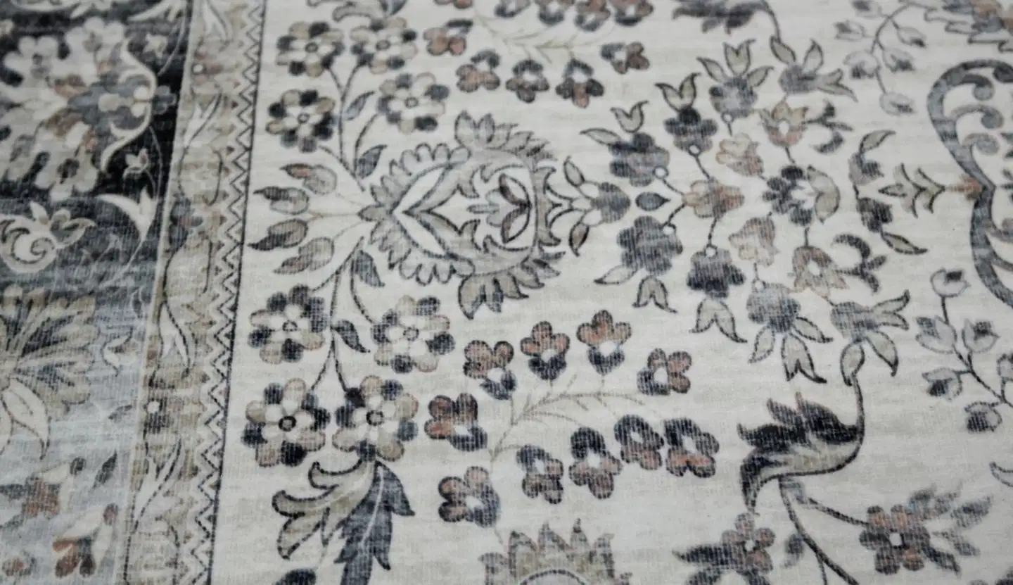 Jysmä matto Rustic Ø 100 beige - 2