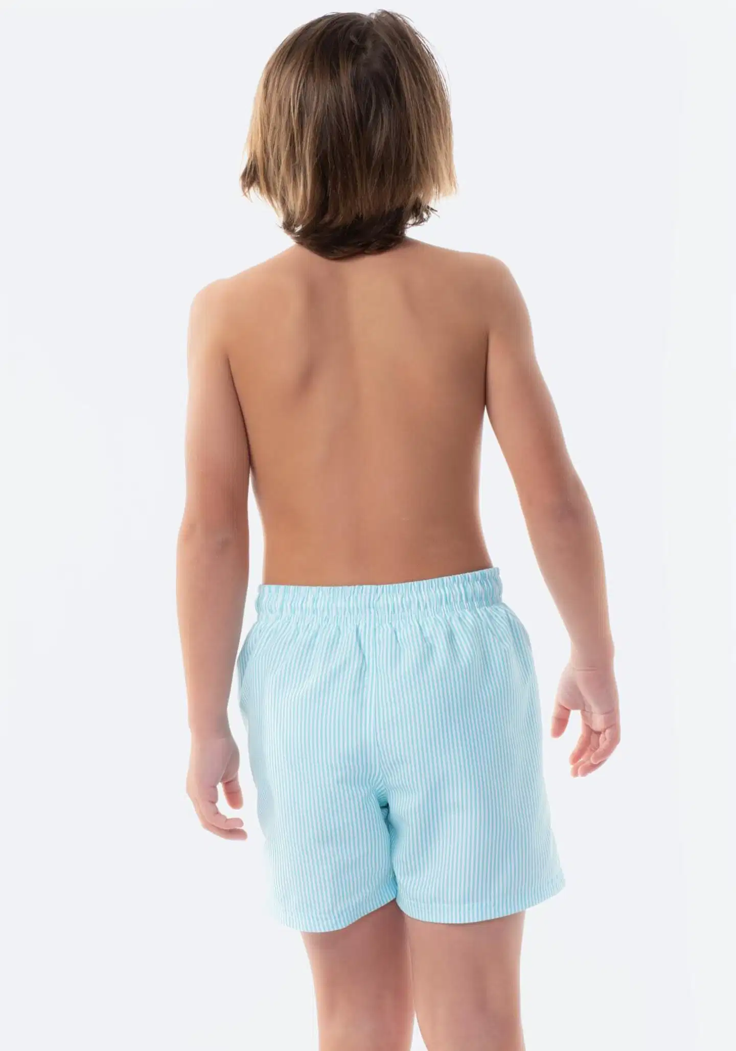 TEX lasten uimashortsit ohut raita I276832 - WHITE 1 - 3