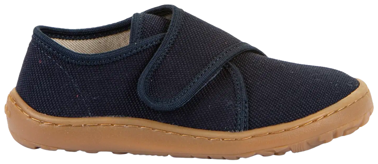 Froddo lasten paljasjalkakenkä Canvas Velcro - Dark blue - 1