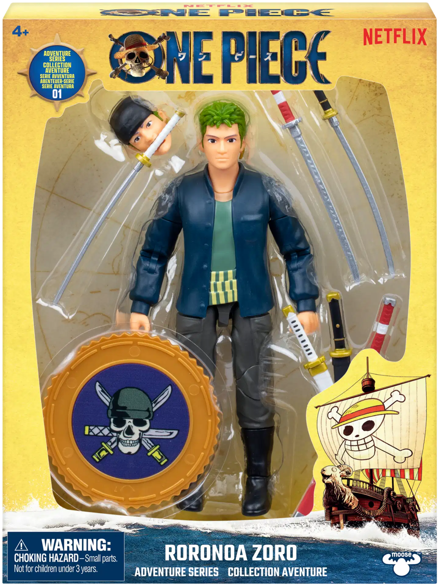 One Piece toimintahahmo Zoro 15 cm - 1