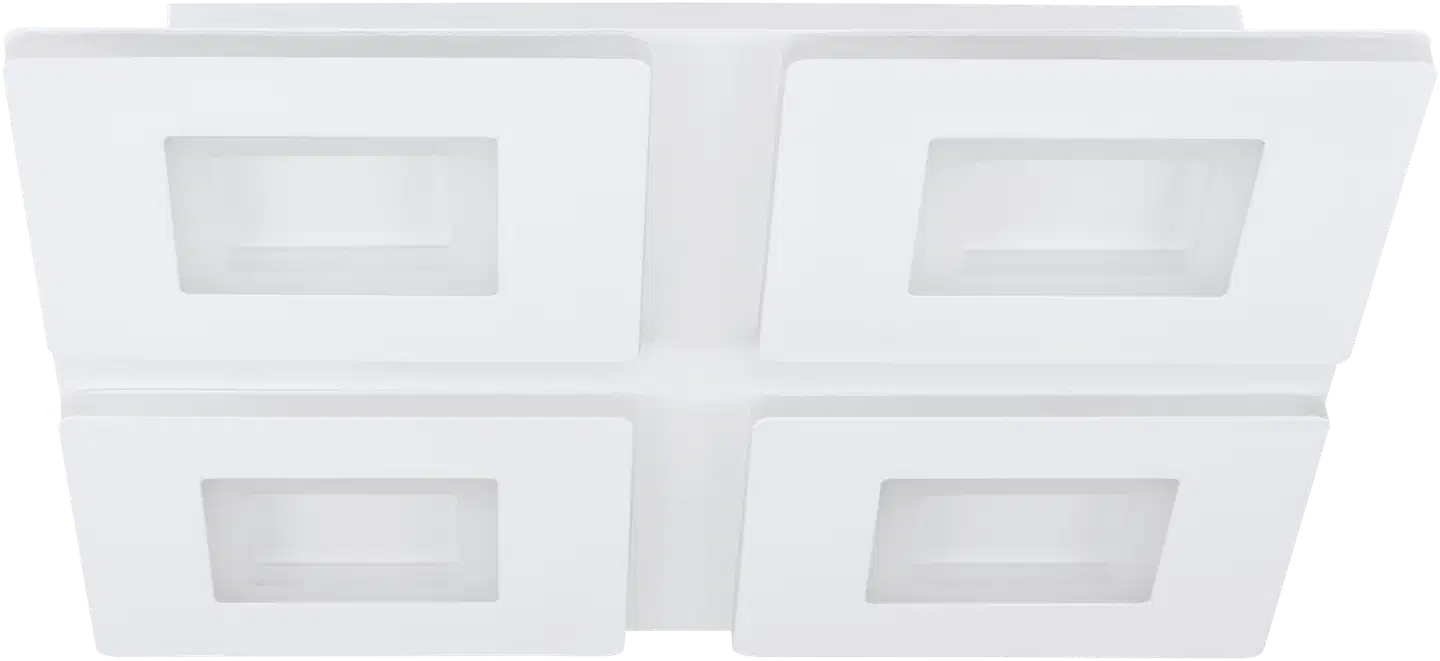 EGLO Plafondi connect.z Padrogiano-Z led 45x45cm 26,2W valkoinen - 2