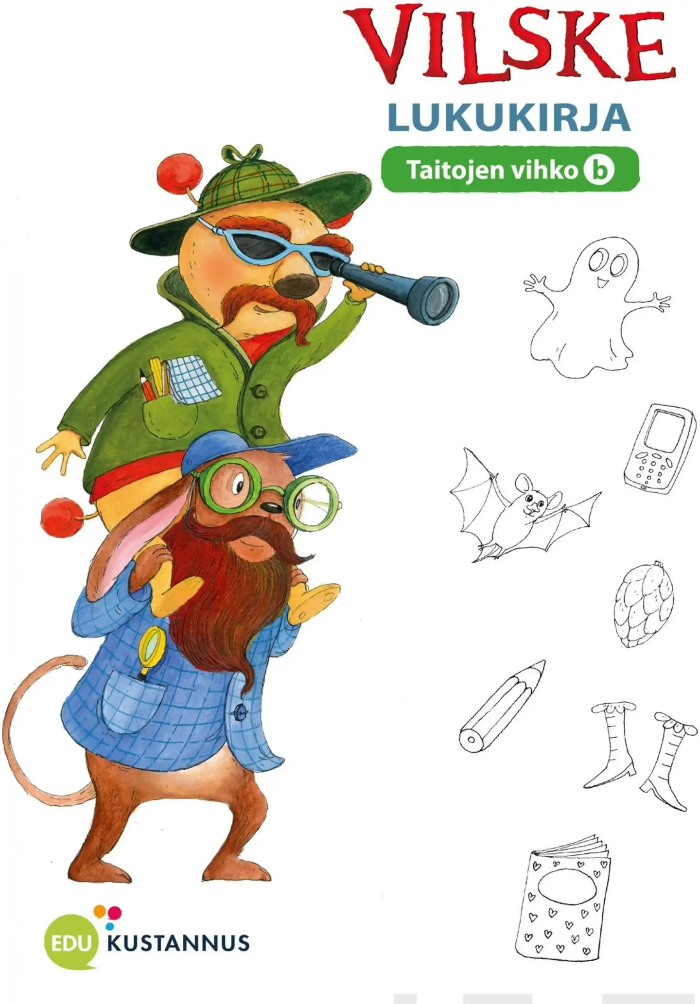 Kirkkopelto, Vilske Lukukirja Taitojen vihko b