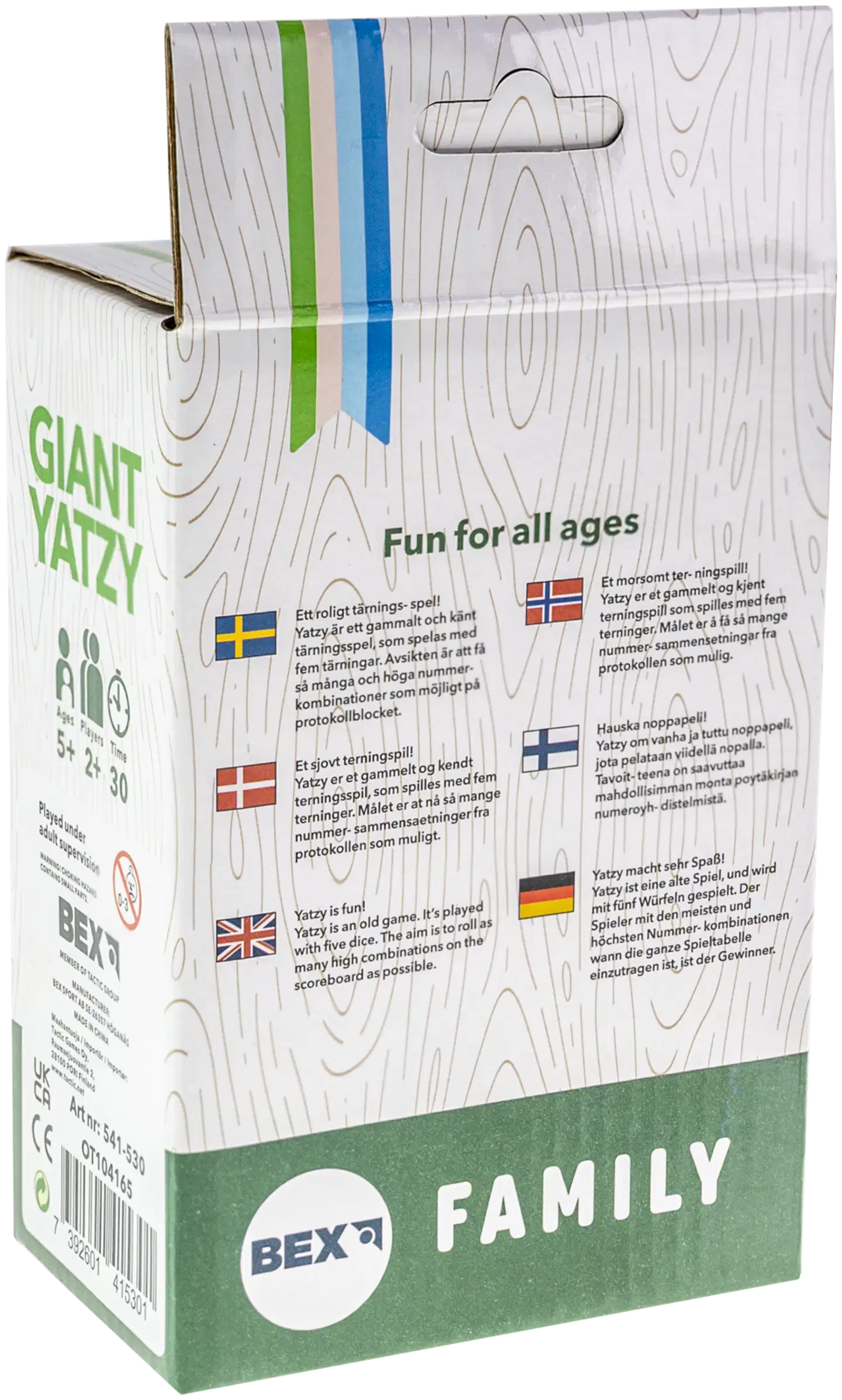 Bex Sport peli Giant Yatzy Family - 8
