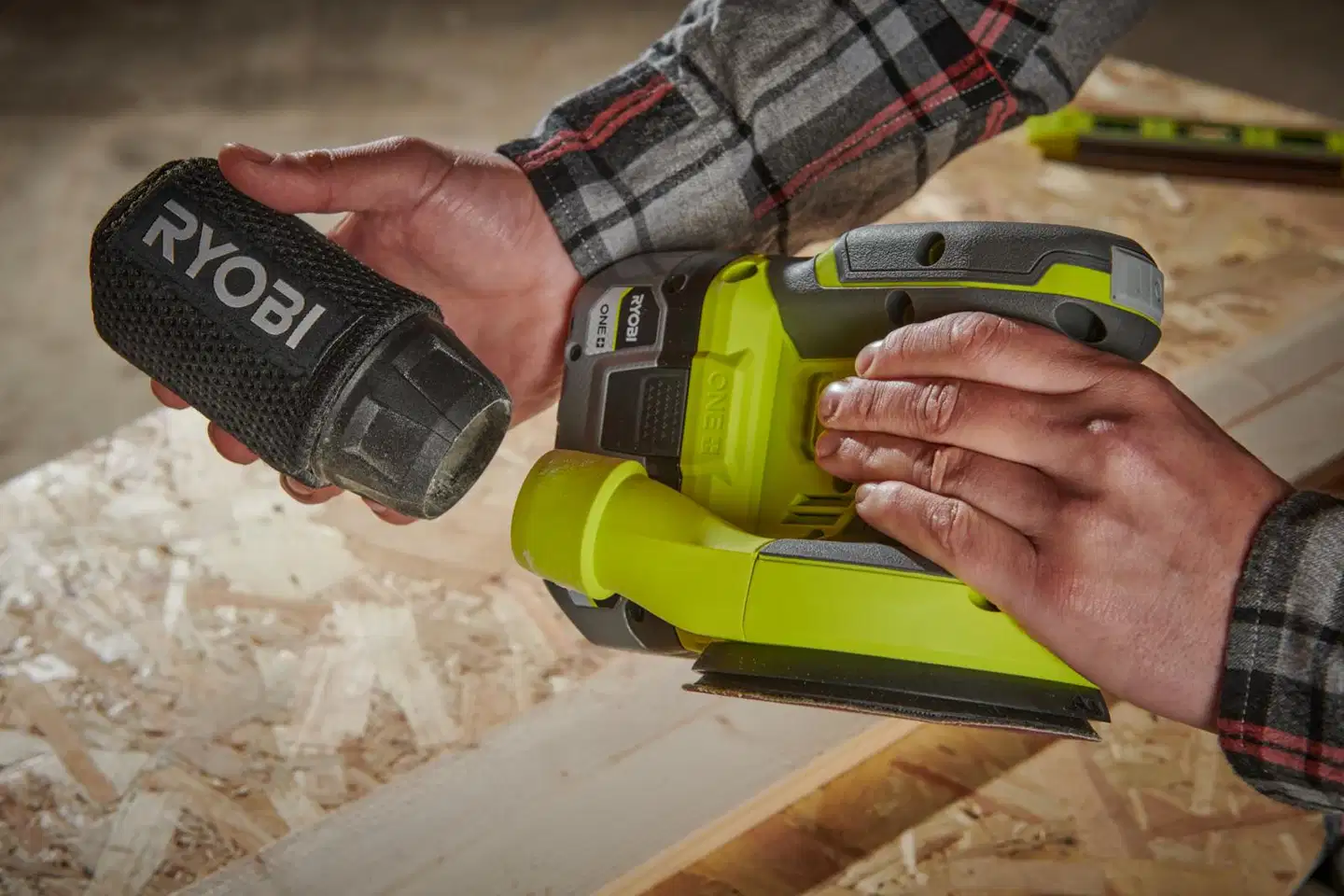 Ryobi 18V epäkeskohiomakone R18ROSN-0 - 2