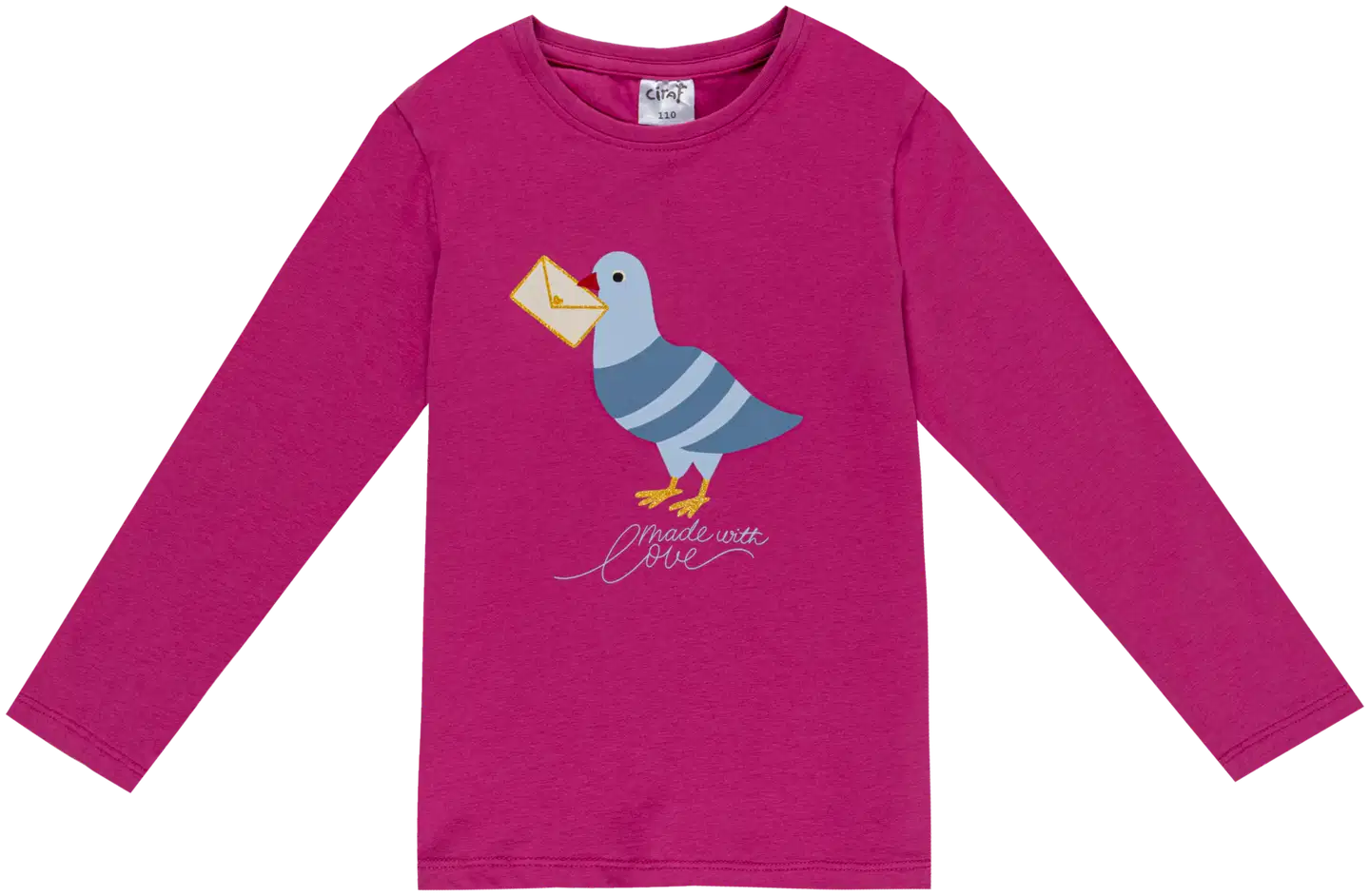 Ciraf lasten trikoopusero Kyyhky 25TC262817 - Rose Violet - 1