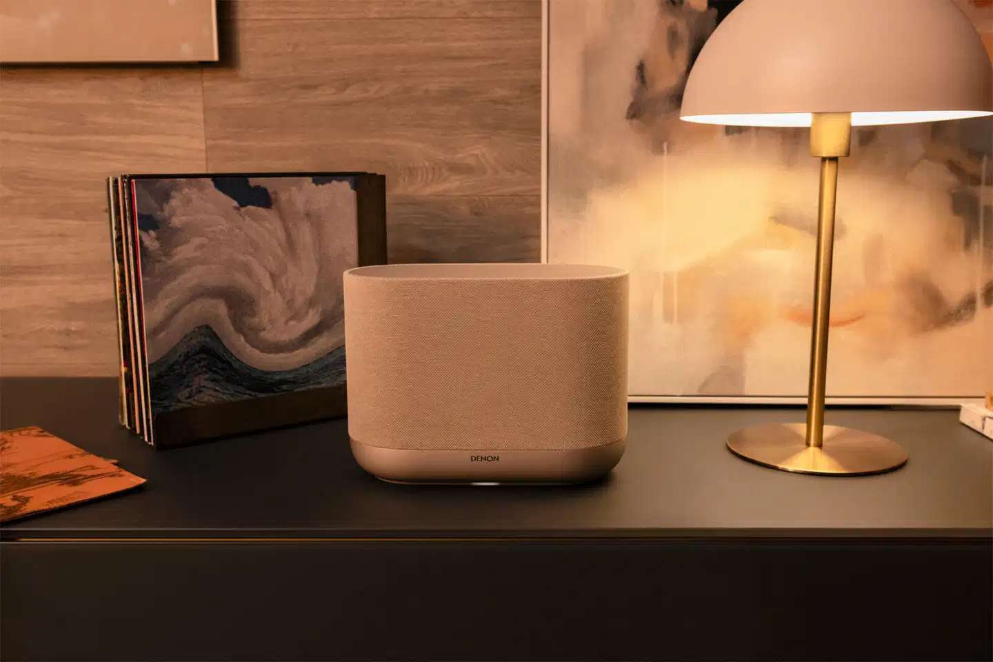 Denon Wi-Fi-musiikkikaiutin Home 400 hiekka - 11
