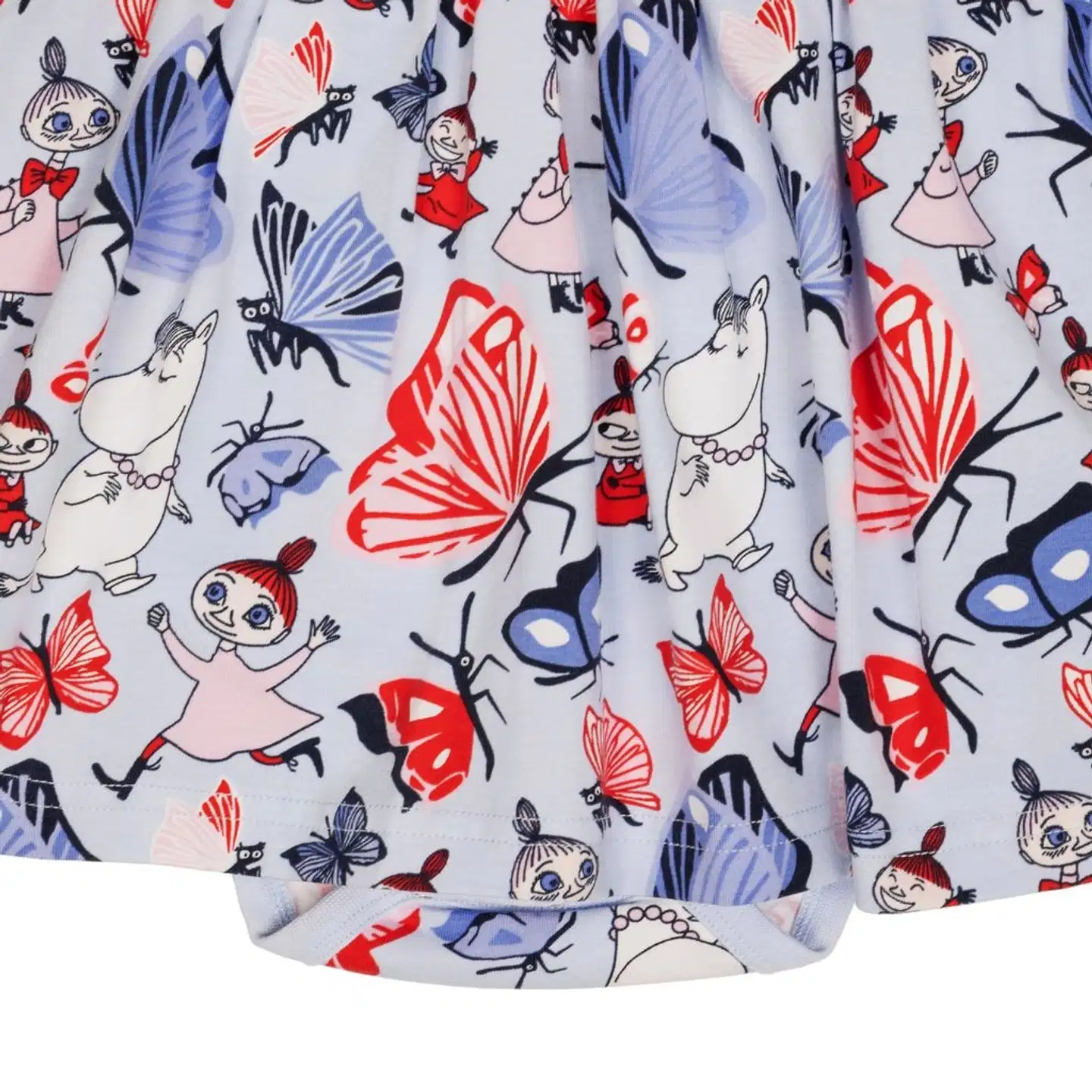 Muumi vauvojen bodymekko Perhospuisto 591641 - Vaaleansininen - 3