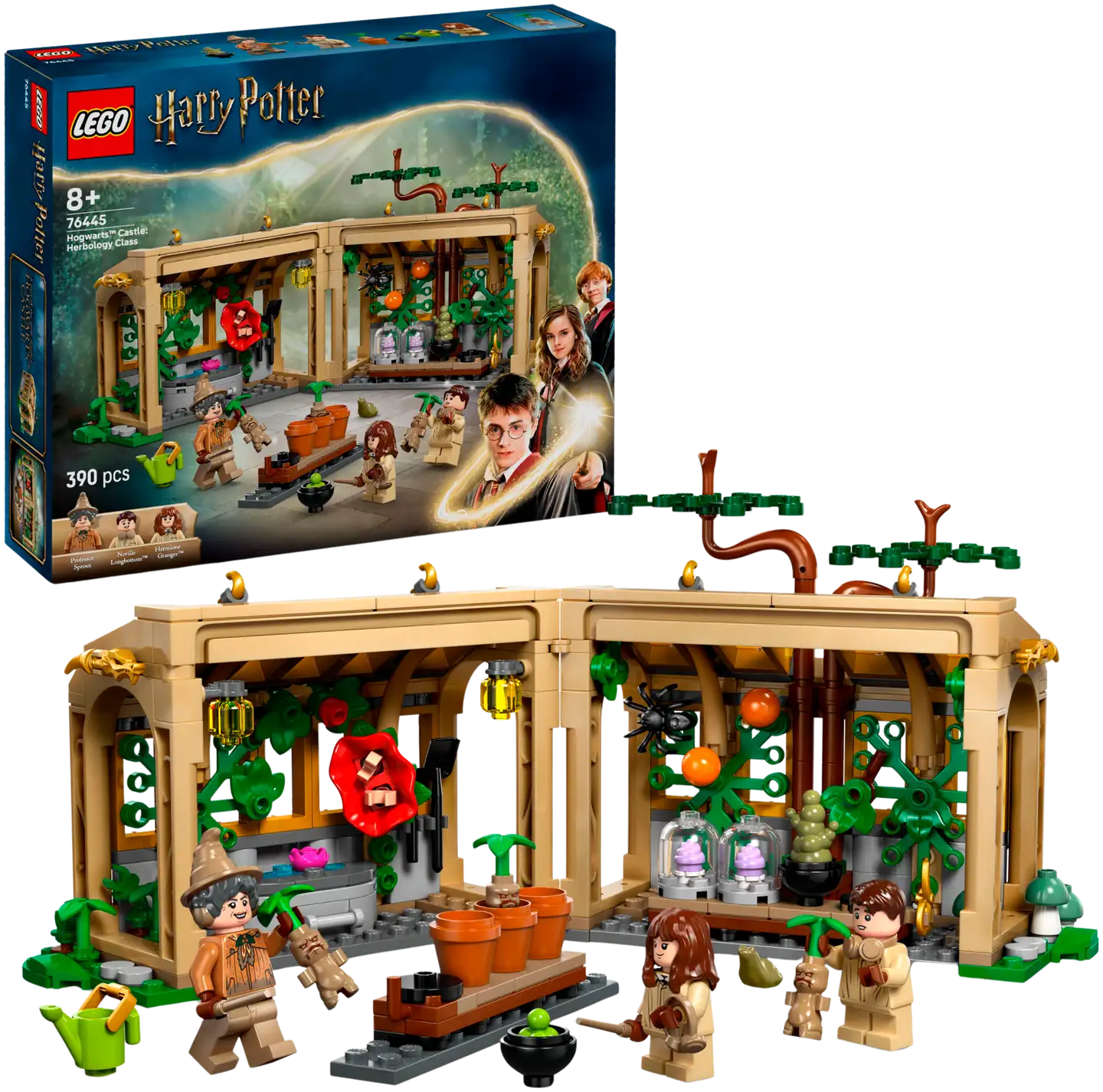 LEGO® Harry Potter TM 76445 Tylypahkan linna: Yrttitieto - 1