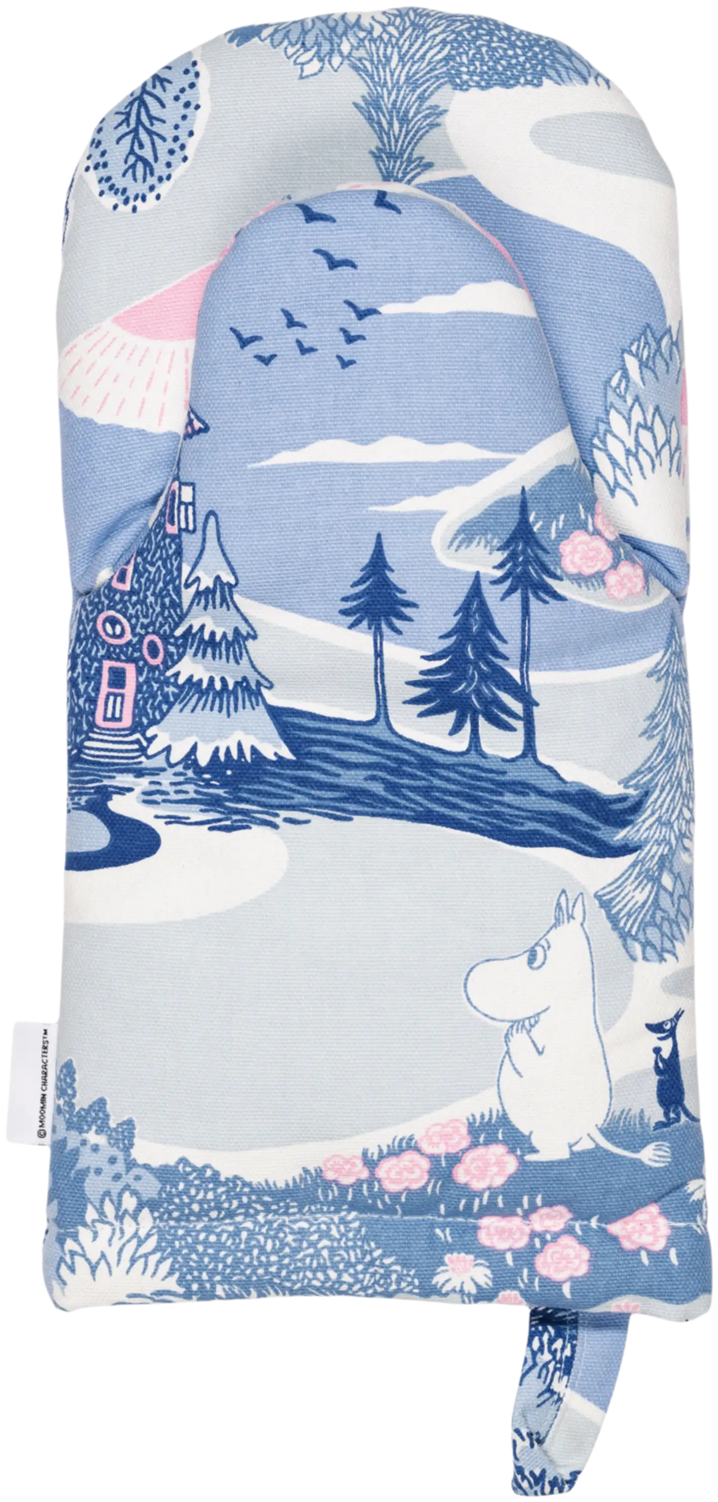 Muumi uunikinnas Kotona viimein 15x34cm - 1