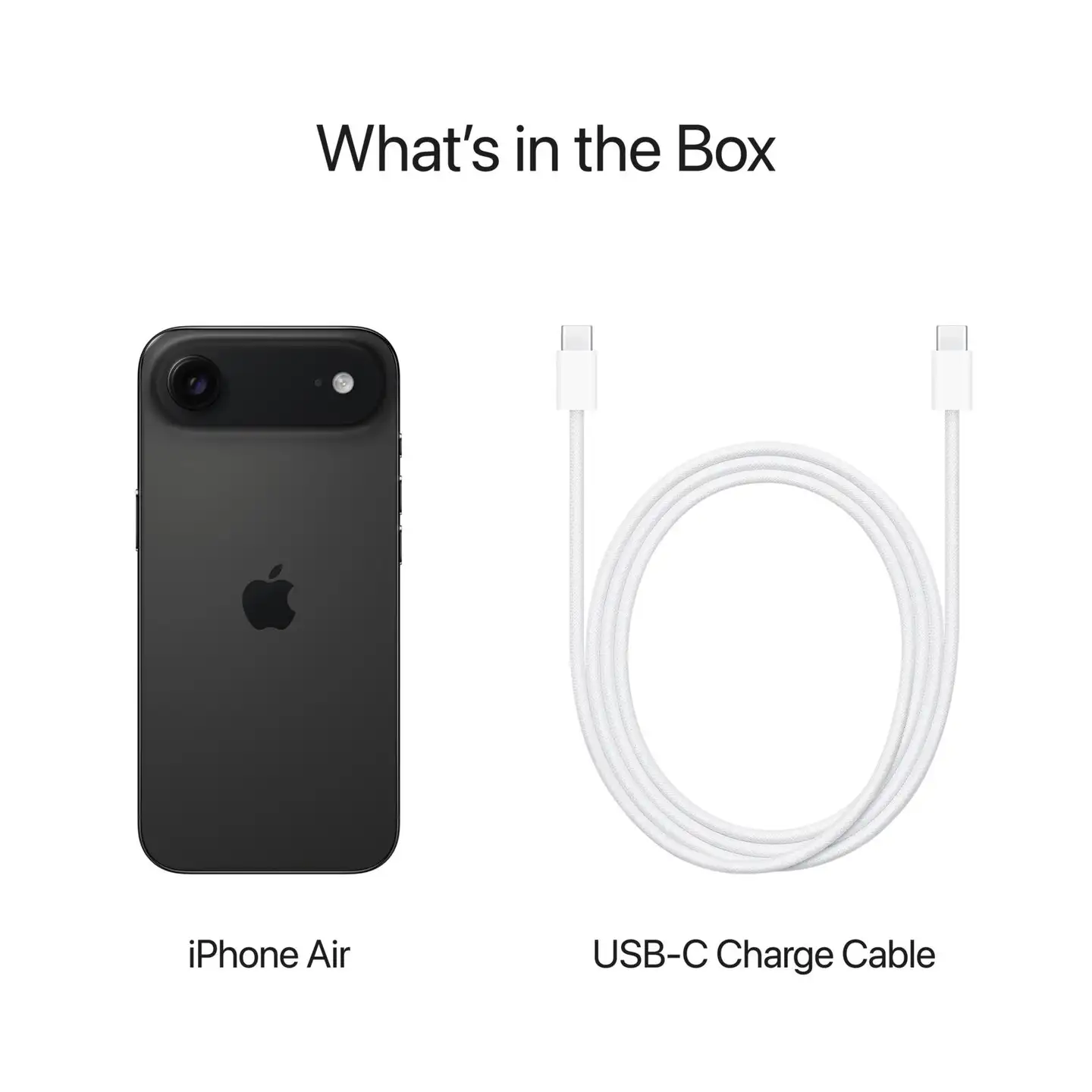 Apple iPhone Air 1TB - tähtimusta - MG2W4QN/A - 4