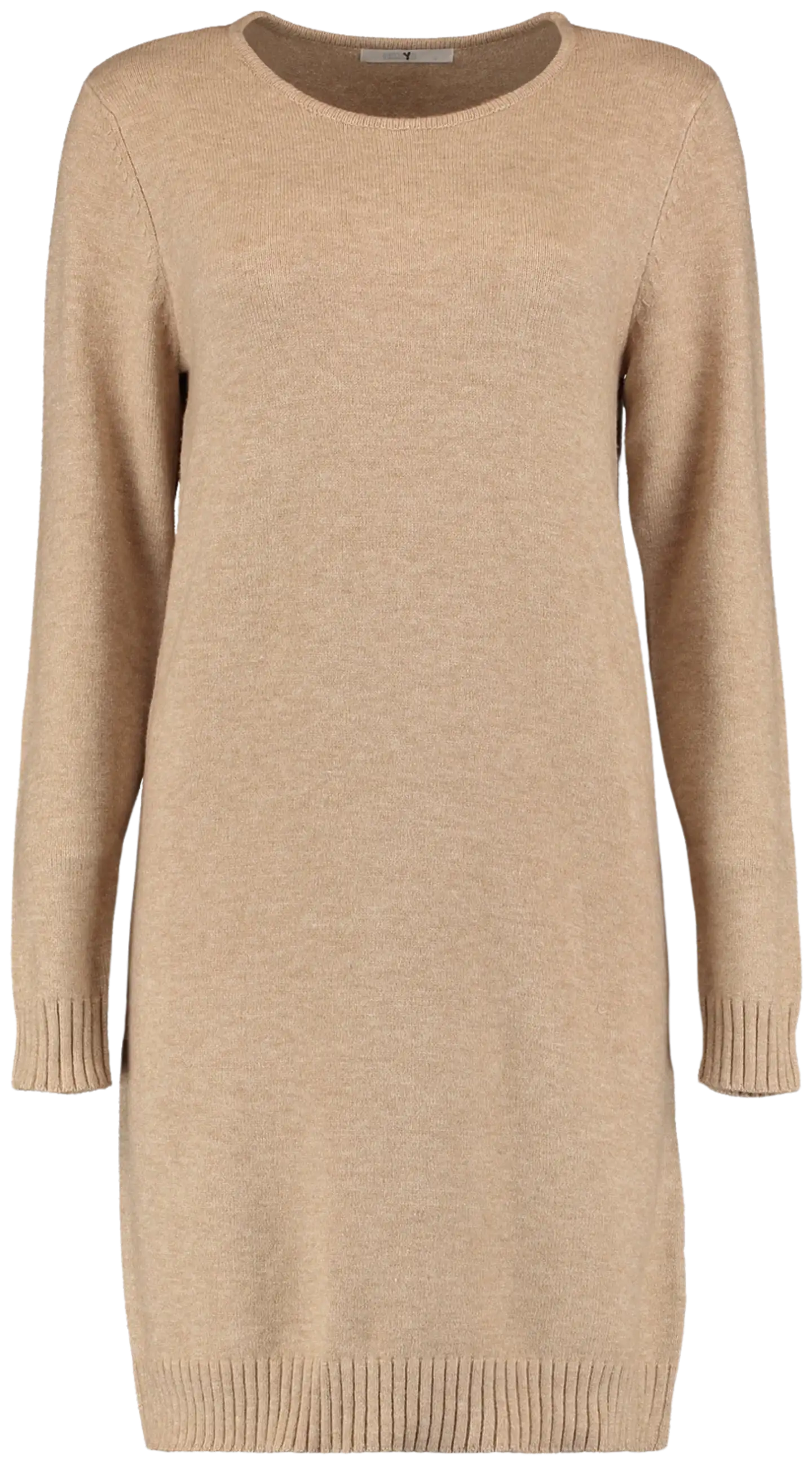 Hailys naisten neulemekko Roxana - beige marl - 1