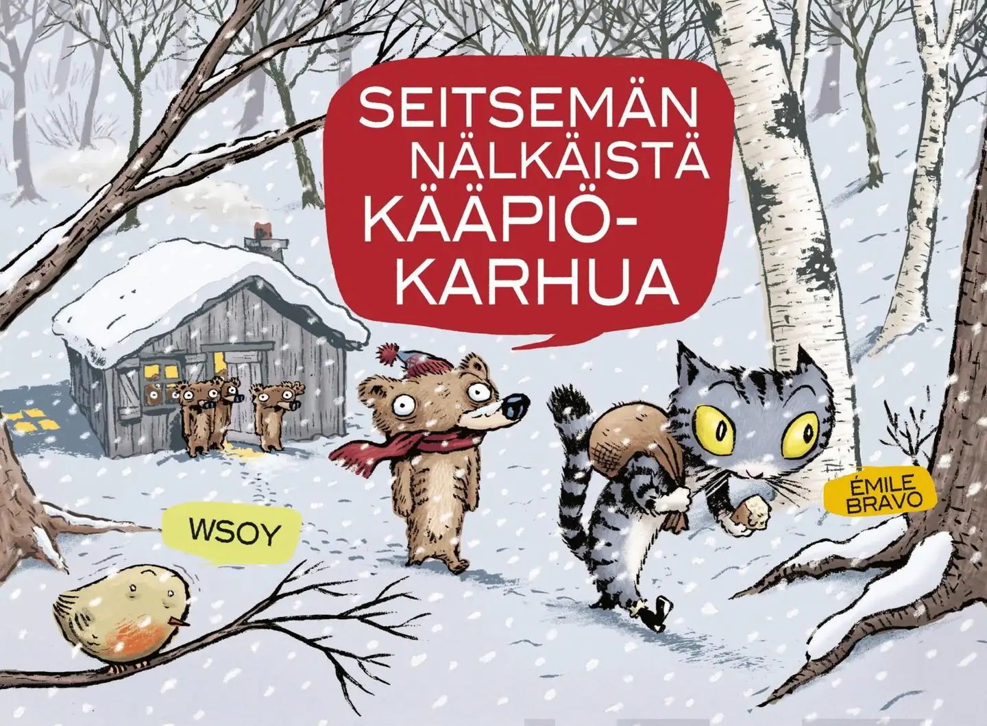 Seitsemän nälkäistä kääpiökarhua