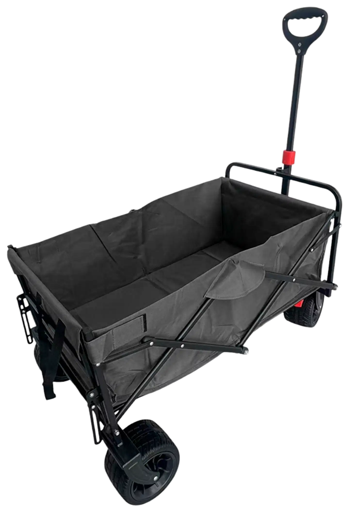 Fornorth puutarhakärry 115x61x105cm 100kg, musta - 3