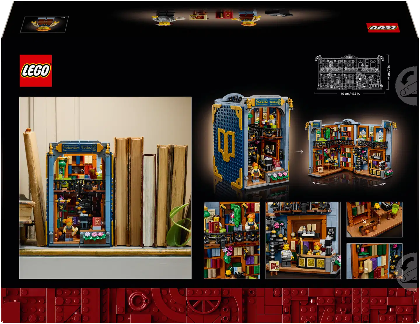 LEGO® Icons 11379 Kirjakauppa: Kirjaminimaailma - 4