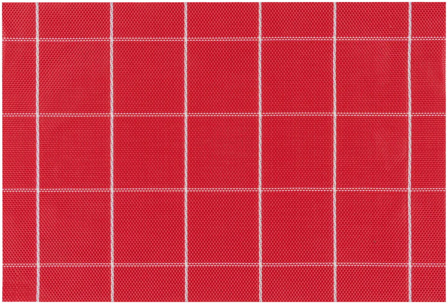 House tabletti Ruutu PVC 30x45 cm punainen/valkoinen