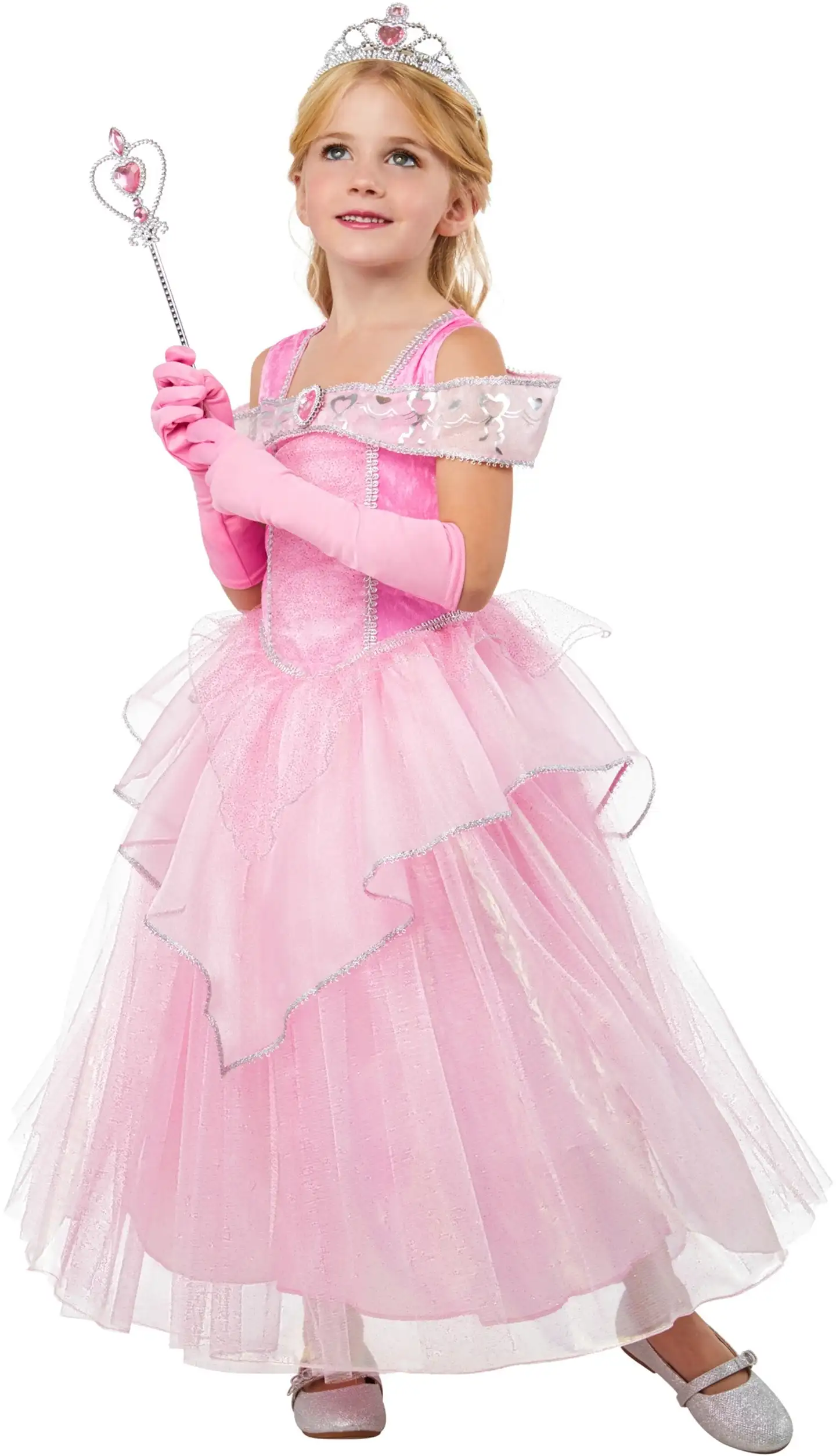 Vaaleanpunainen prinsessamekko - 1