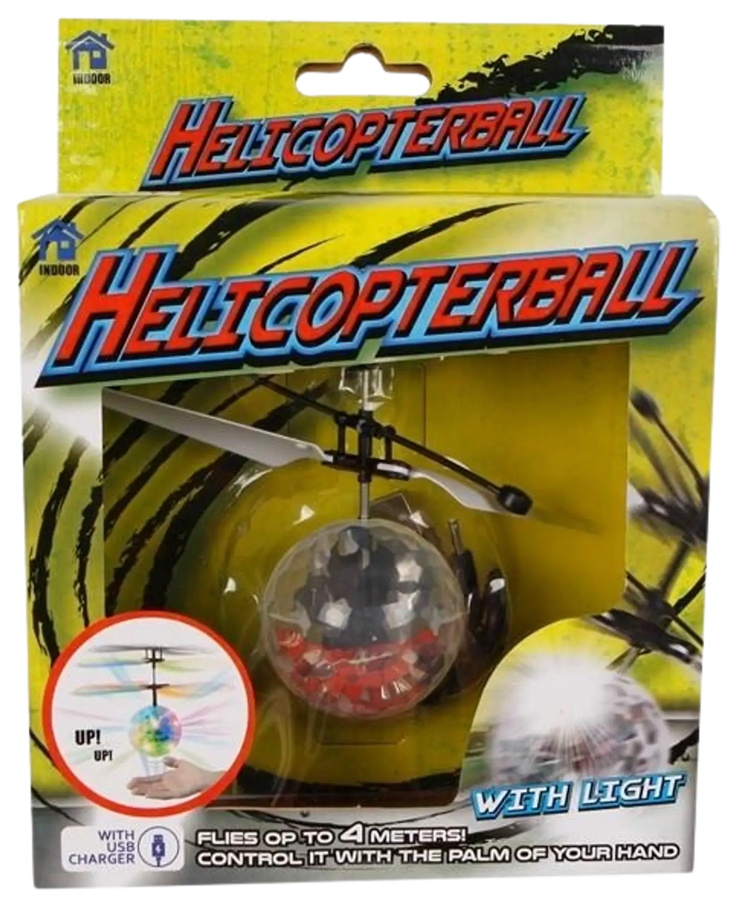 Pocket Money helikopteripallo valolla