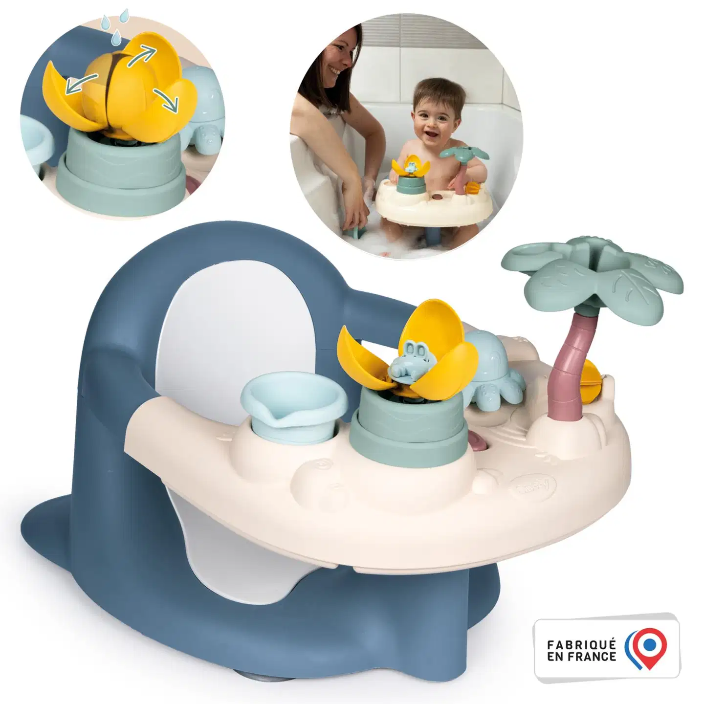 Little Smoby Baby Bath Time 2in1 kylpyistuin - 3