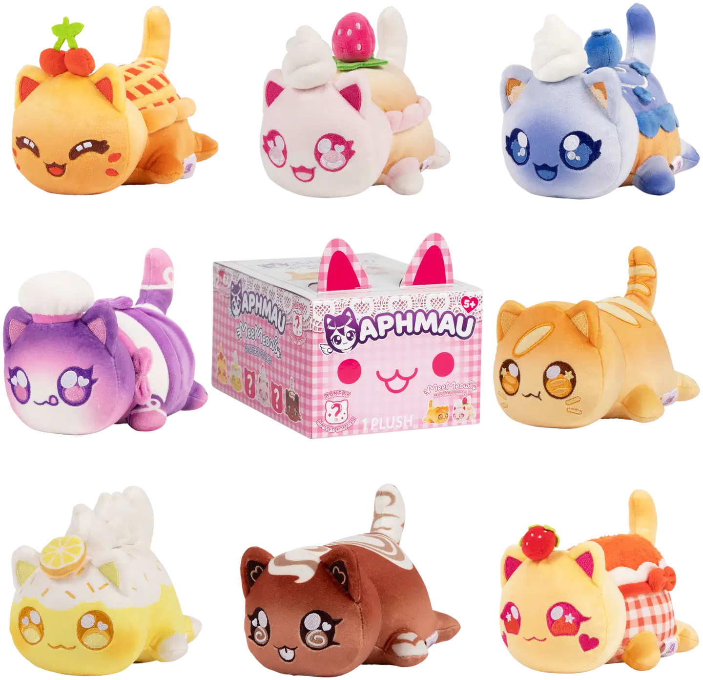 Aphmau Meemeow Leipomo Pehmo 15cm erilaisia - 1