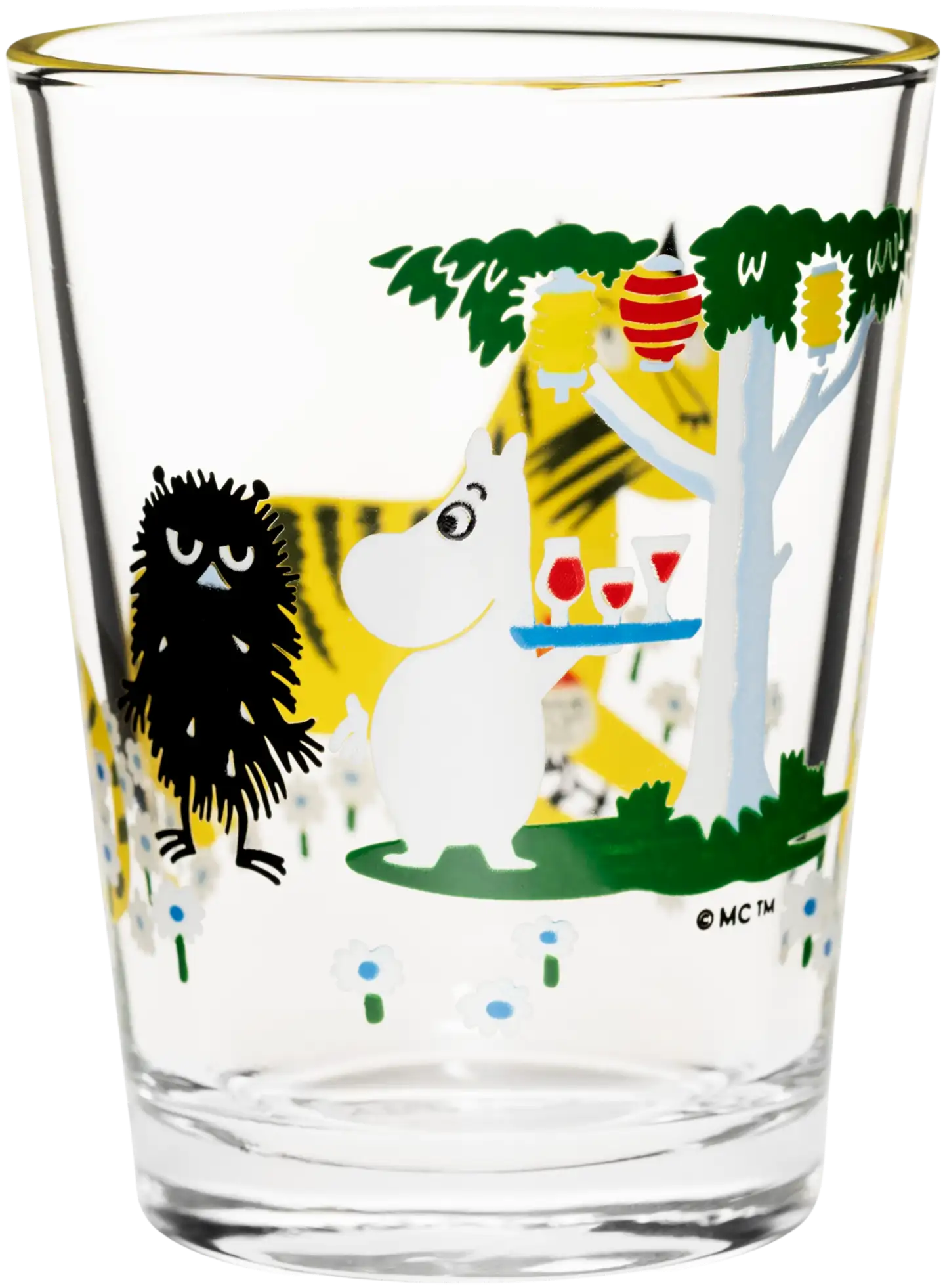 Moomin Arabia Finland Muumi juomalasi 22cl Puutarhajuhlat - 2