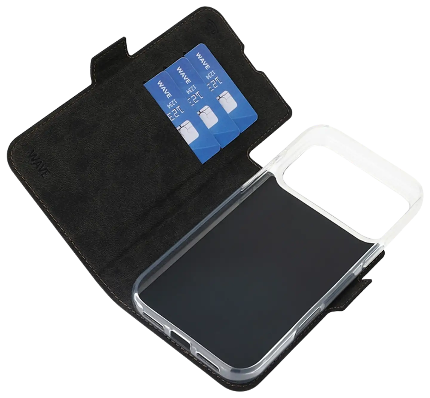 Wave MagSafe -yhteensopiva Book Case, Apple iPhone 17 Pro Max, taupe - 5