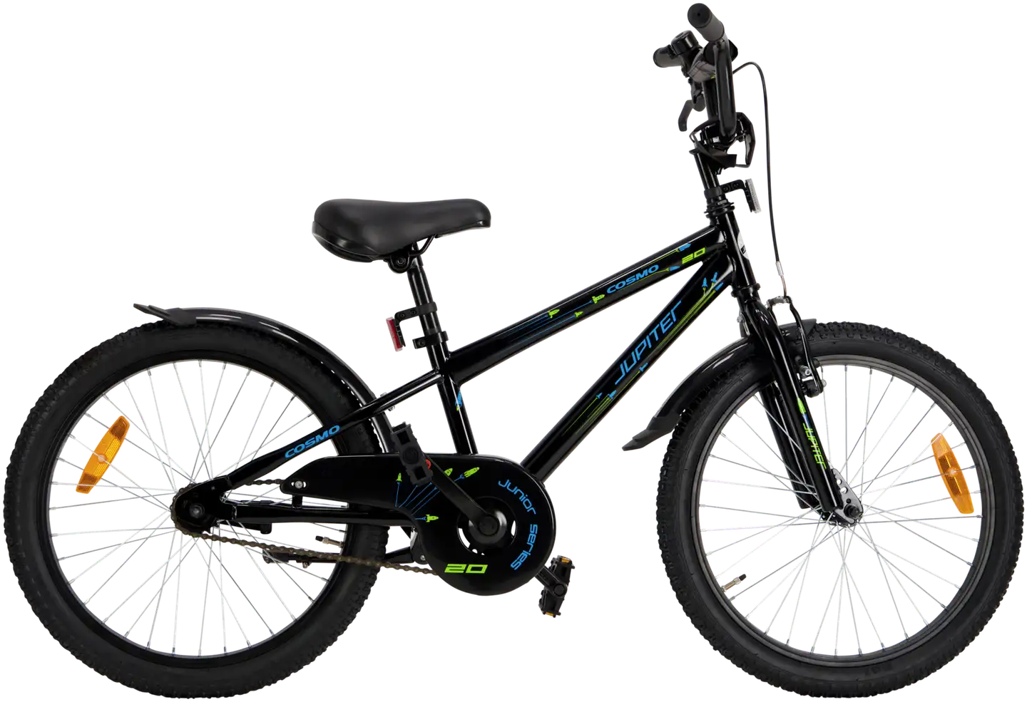 Jupiter Cosmo 20" polkupyörä 1-vaihde runko 26 cm musta