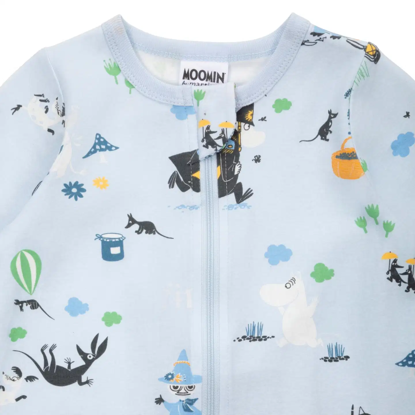 Muumi  vauvojen pyjama Leikkihetki 593840 - vaaleansininen - 2