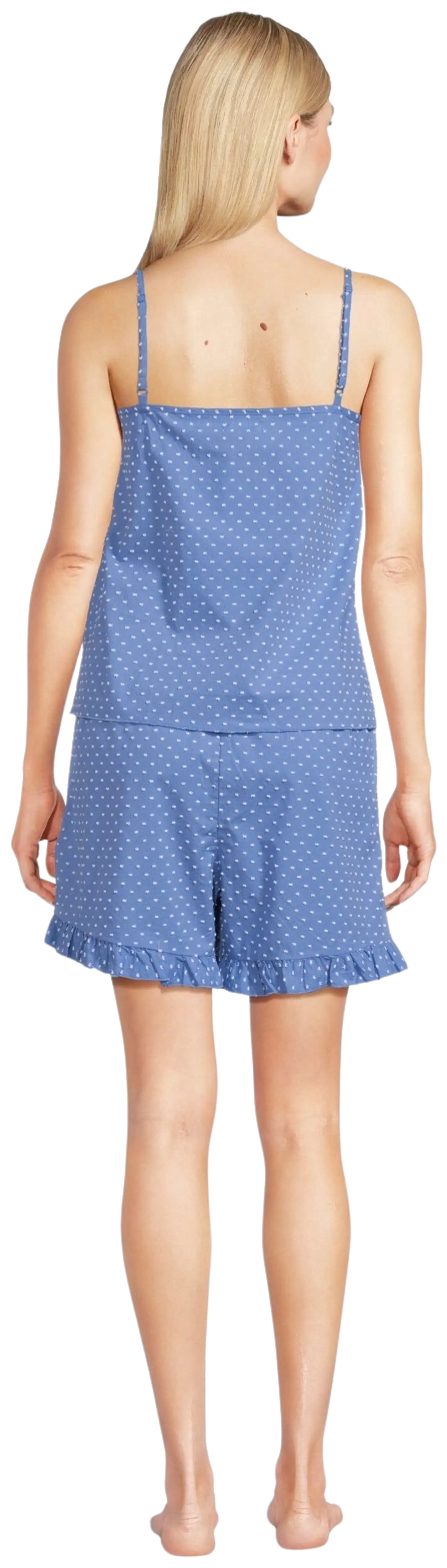 TEX naisten shortsipyjama I279944 - BLUE DARK - 3