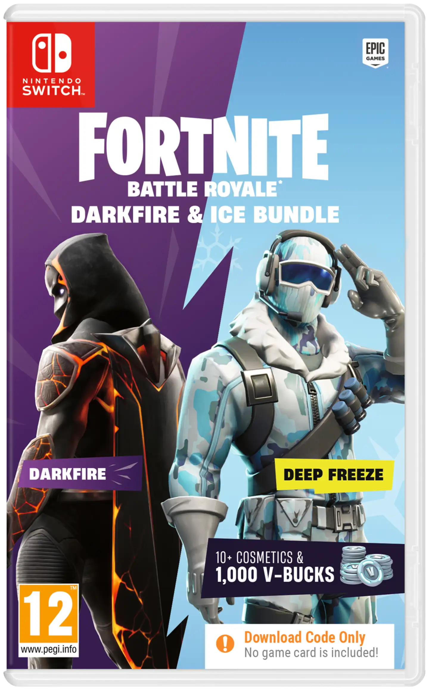 U&I Fortnite Darkfire & Ice Bundle Switch