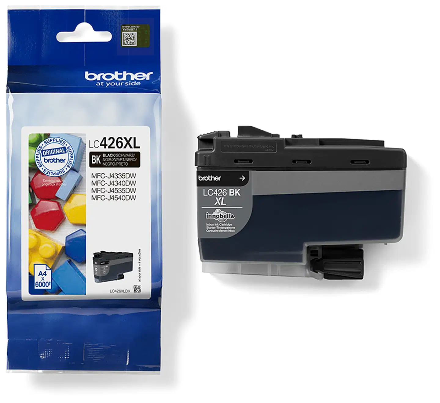 Brother mustepatruuna LC426XLBK musta - 3