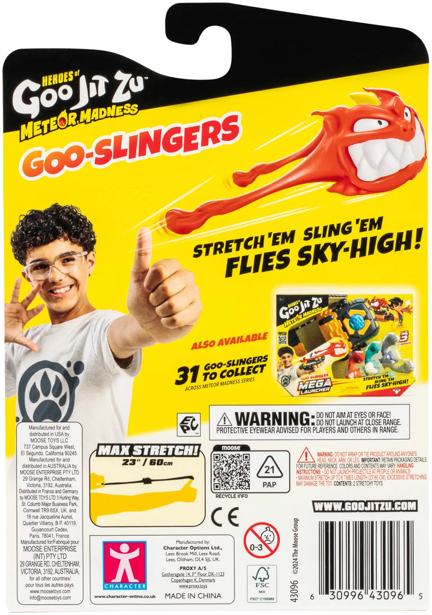 Goo Jit Zu Meteor Madness Slinger 2pk - 2