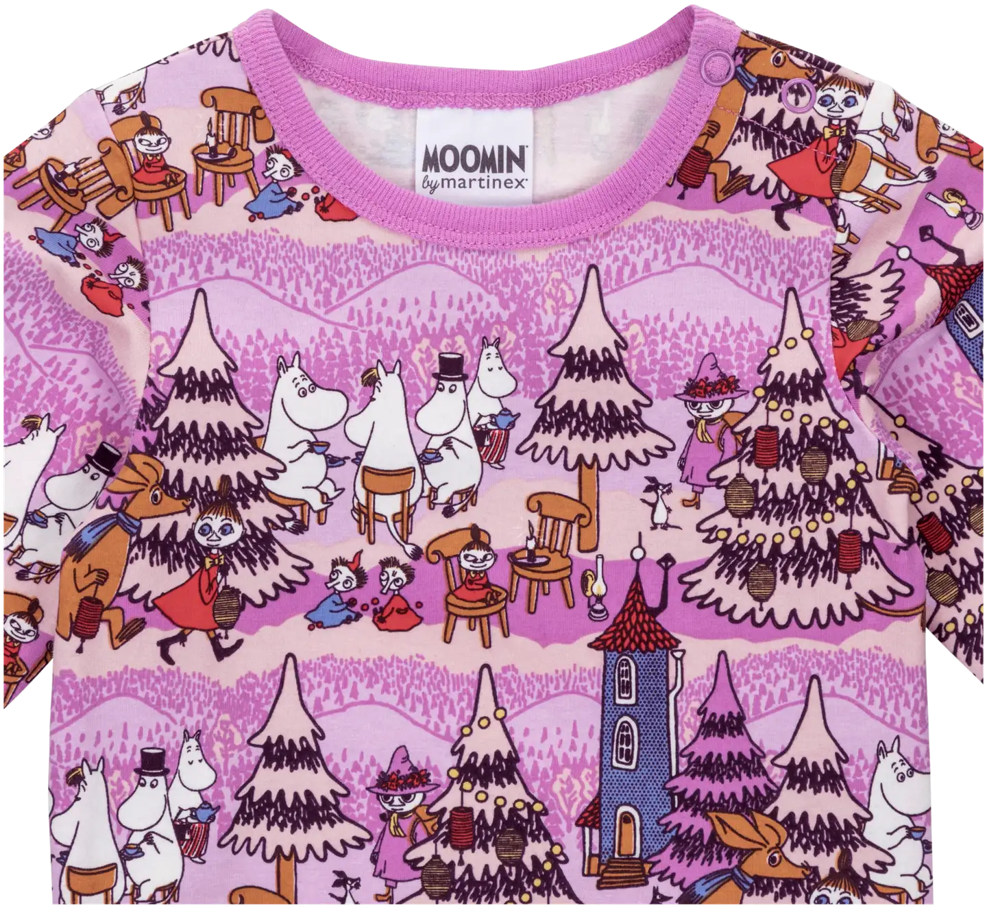 Moomin by Martinex vauvojen body Pihajuhla 589968 - Pinkki - 2