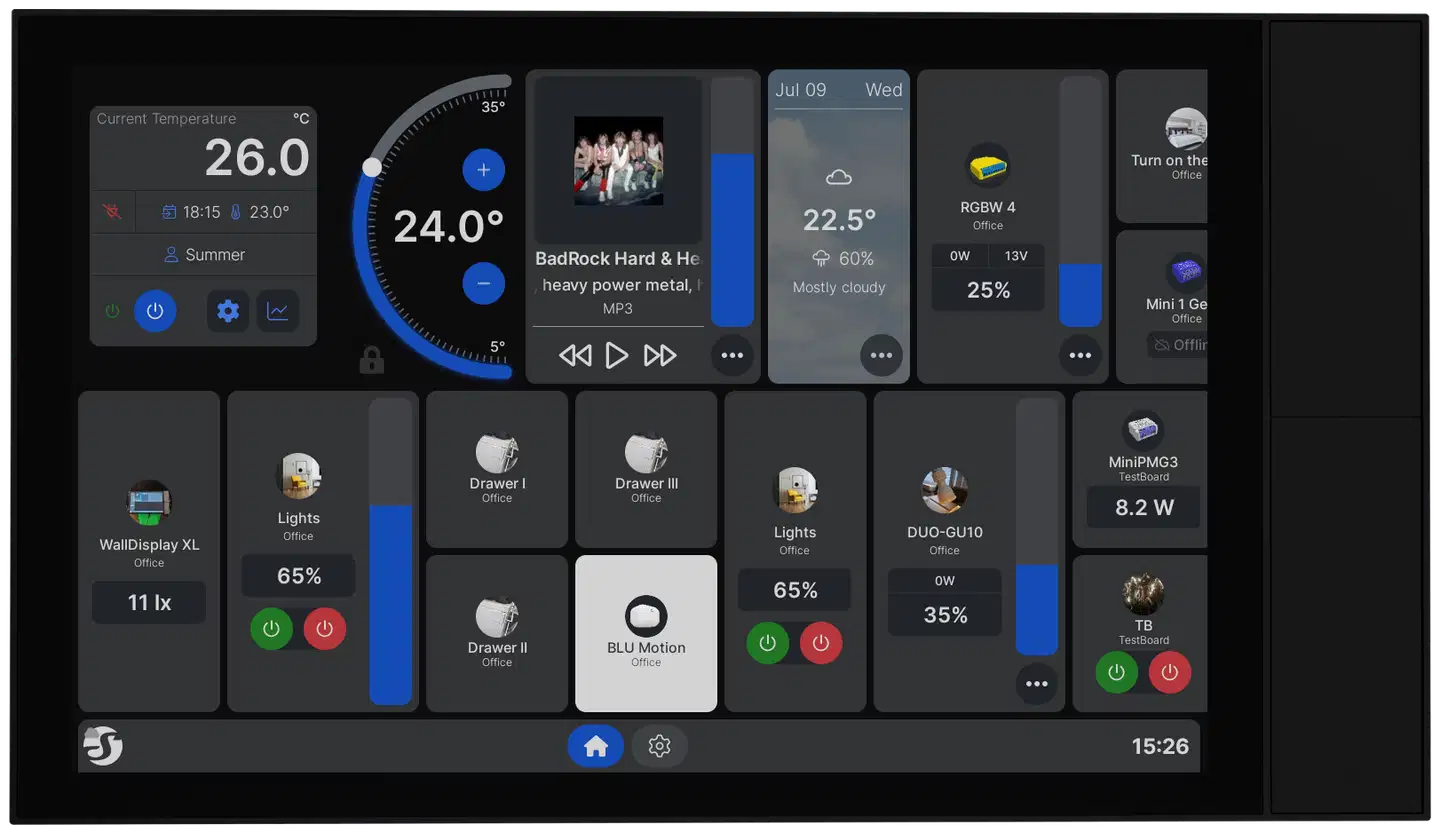 Shelly Seinänäyttö XL musta - 1