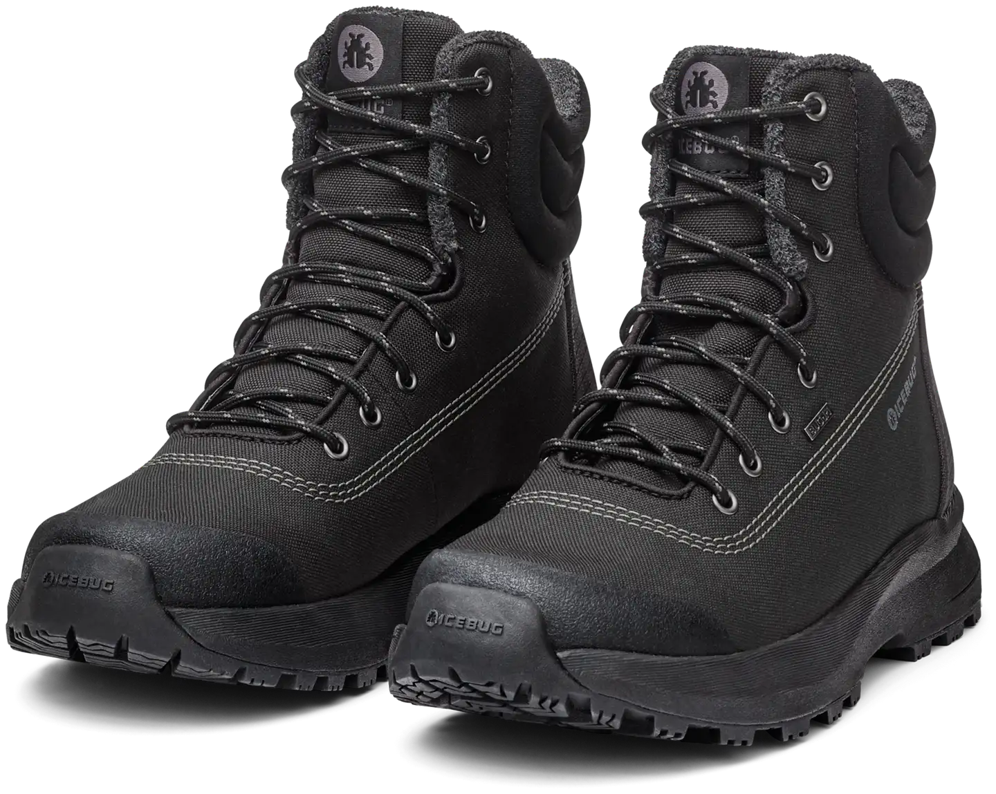 Icebug miesten pitopohjajalkine Lunne NT - BLACK - 4