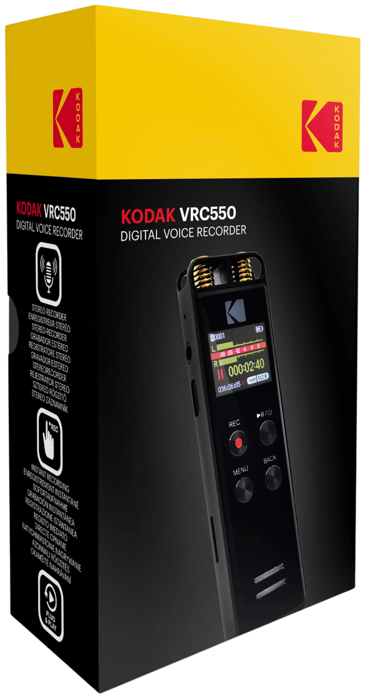 Kodak digitaalinen sanelin VRC 550 - 5