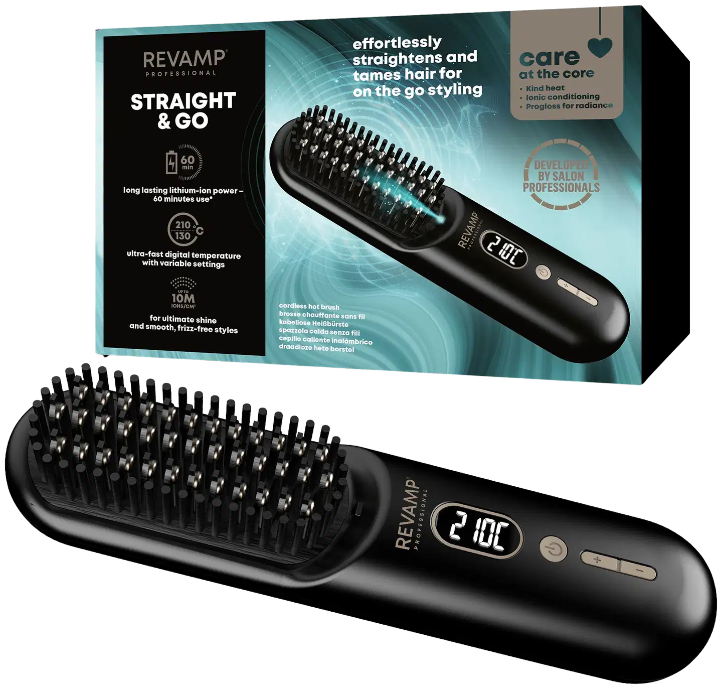 Revamp Straight & Go Ionic langaton suoristusharja (BR-1950-EU2) - 1