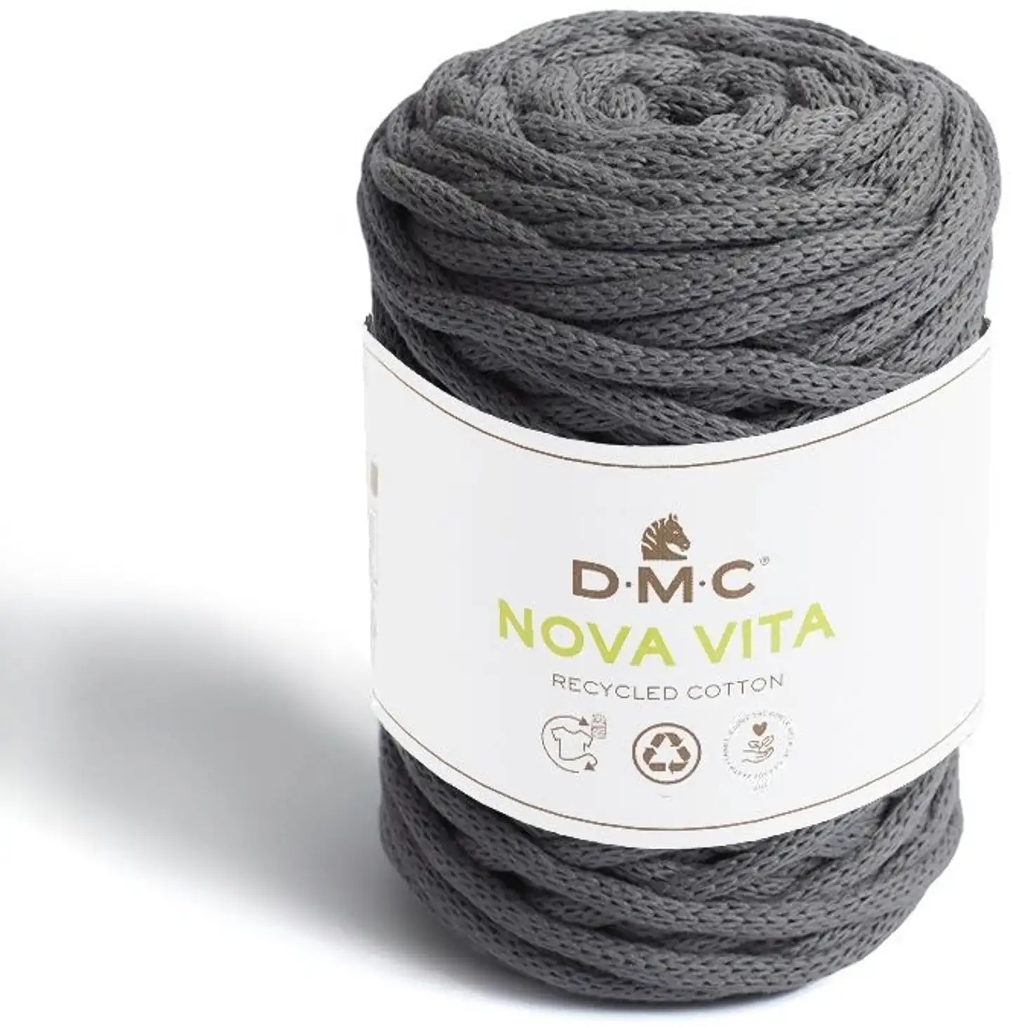 DMC Eco Vita nyörilanka 250g harmaa