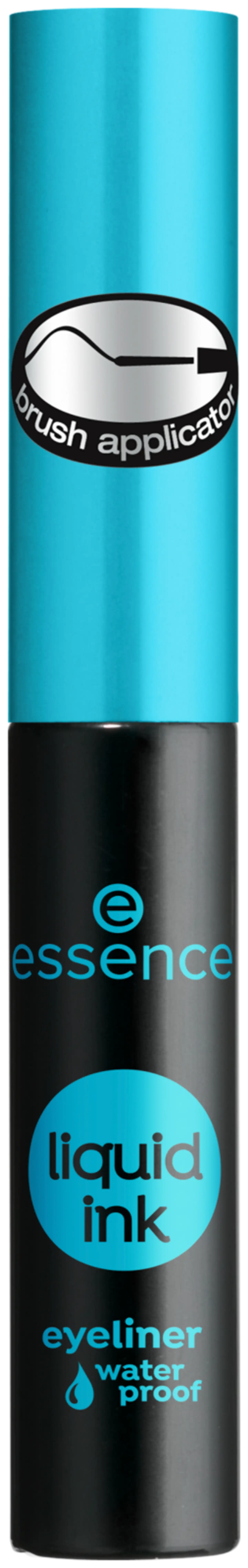 essence liquid ink eyeliner waterproof 01 3 ml - 2