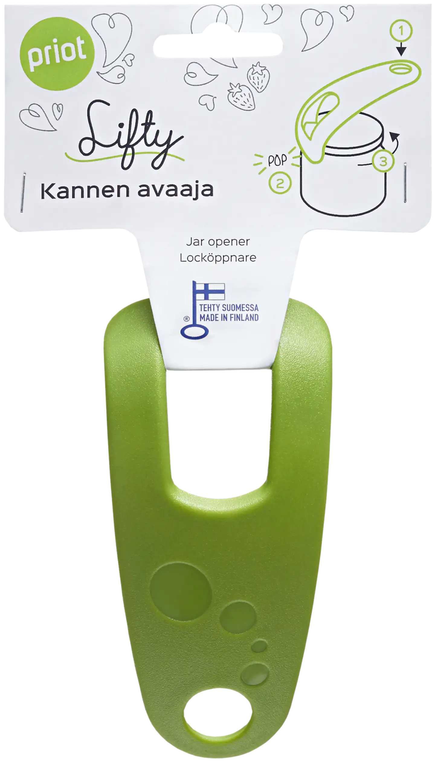 Priot kannenavaaja Lifty vihreä - 1