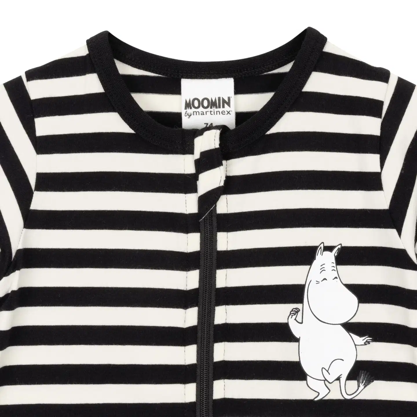 Muumi vauvojen pyjama Raidallinen 593913 - musta - 4