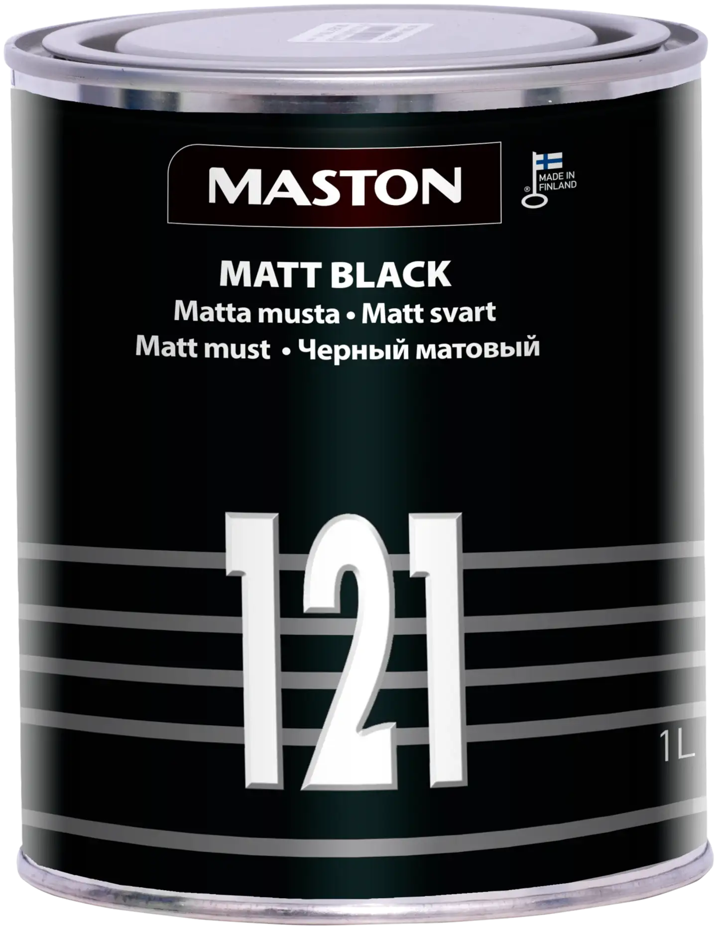 Maston maali 121 1 l musta matta