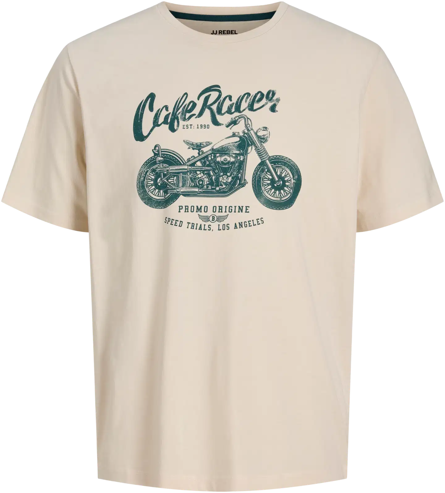 JJ REBEL miesten t-paita Jrebmatheo - Whitecap Gray