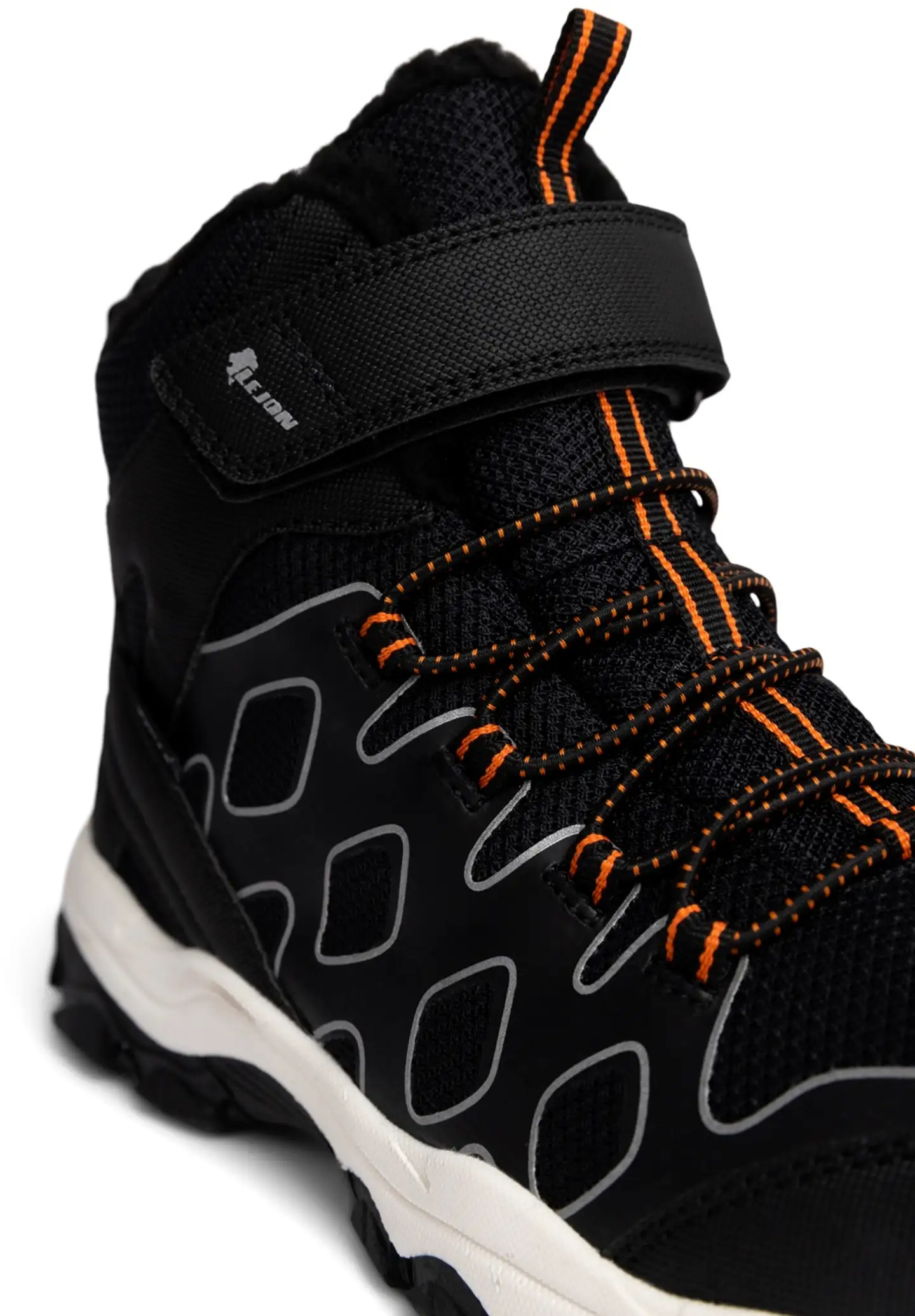 Lejon lasten vedenpitävät talvikengät Aiden WP Mid - BLACK - 5