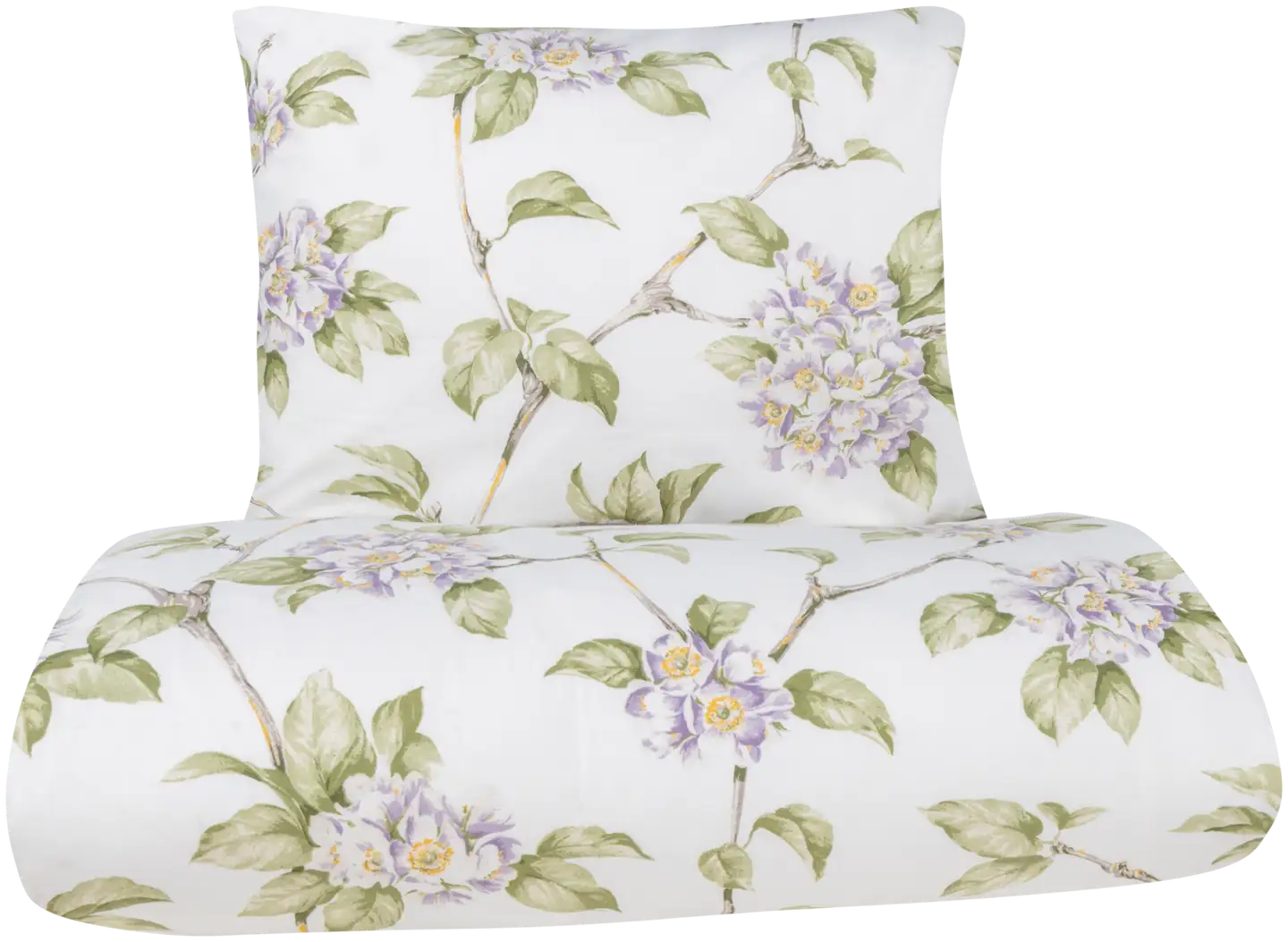 Xtra pussilakanasetti Apple Blossom 150x210 cm liila - 1