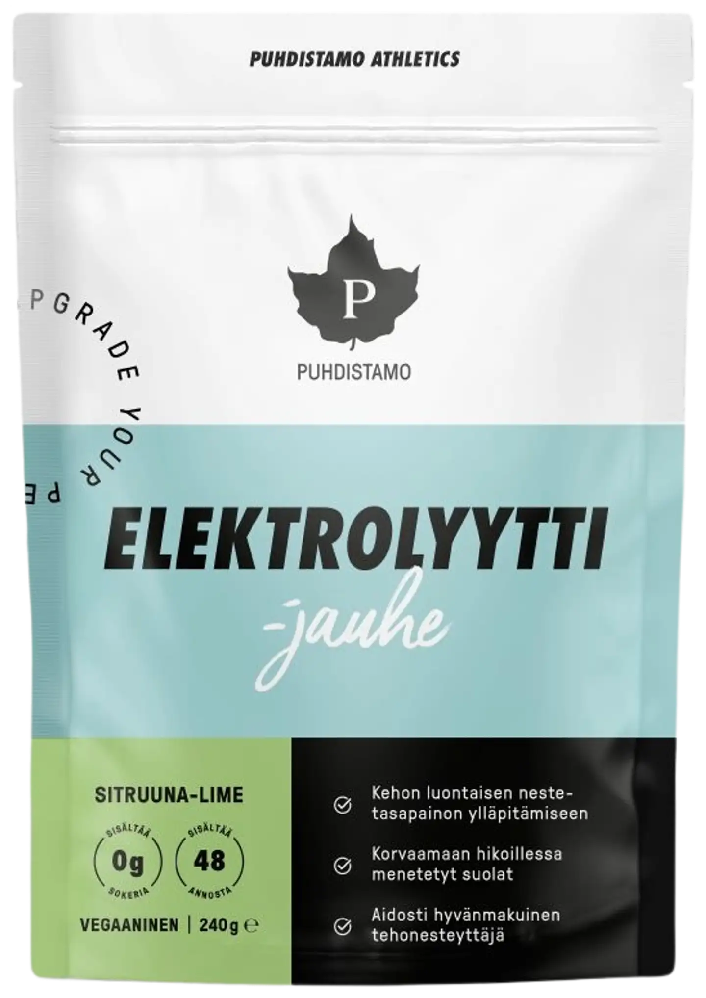 Puhdistamo Elektrolyyttijauhe Sitruuna Lime 240 g