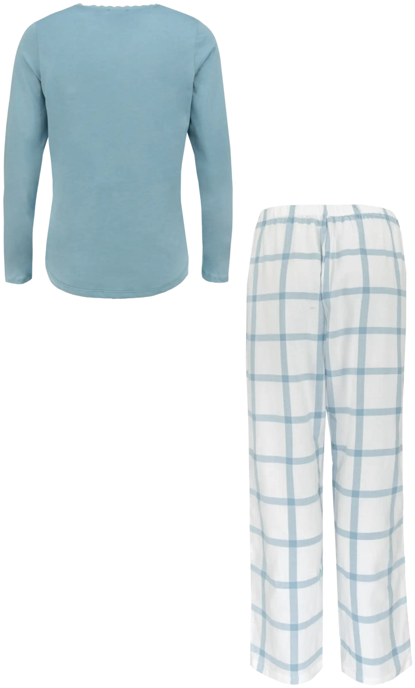 TEX naisten pyjama I997294 - Blue Light - 2