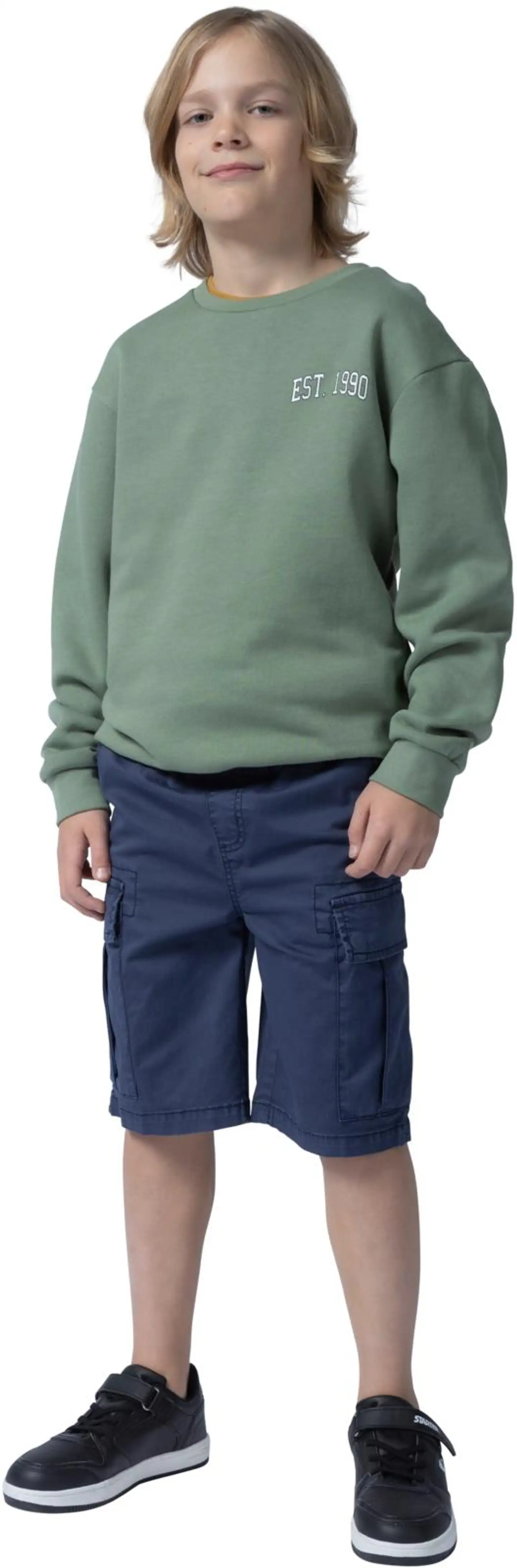 House lasten collegepusero 23PH032603 - Hedge Green - 4