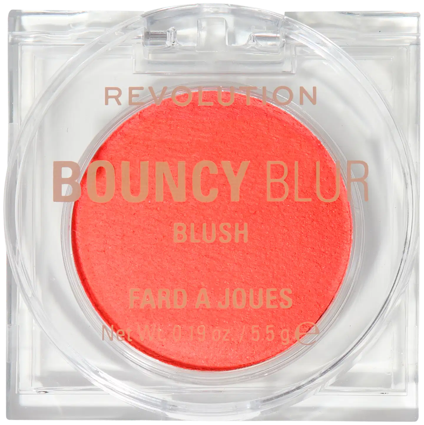 Makeup Revolution bouncy blur blush cheek+lip poski ja huulimeikkivoide 5,5g blurry rose - Coral - 1